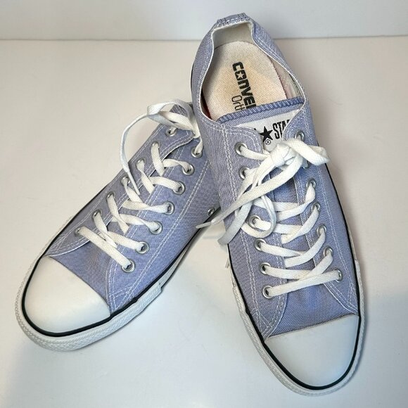 Converse All Star Ortholite Light Purple Low Top Canvas Sneakers Women 9.5 - Picture 2 of 9